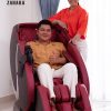 Actor Chea Vibol And MC Kong Socheat Choose massage chair 4D Galaxy Black