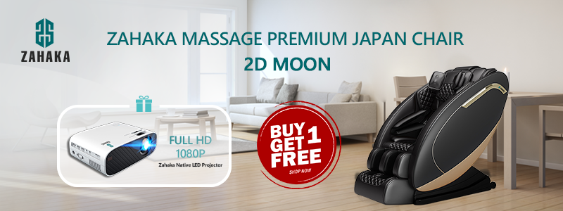 Zahaka Massage Chair 2D Moon promotion