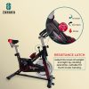 Resistance latch to help adjust exercise intensity