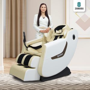 Zahaka Premium Massage Chair 3D King Cream