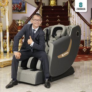 Zahaka Premium Massage Chair 3D King Grey