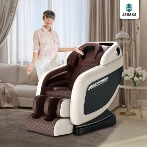 Zahaka Premium Massage Chair 3D Sun White