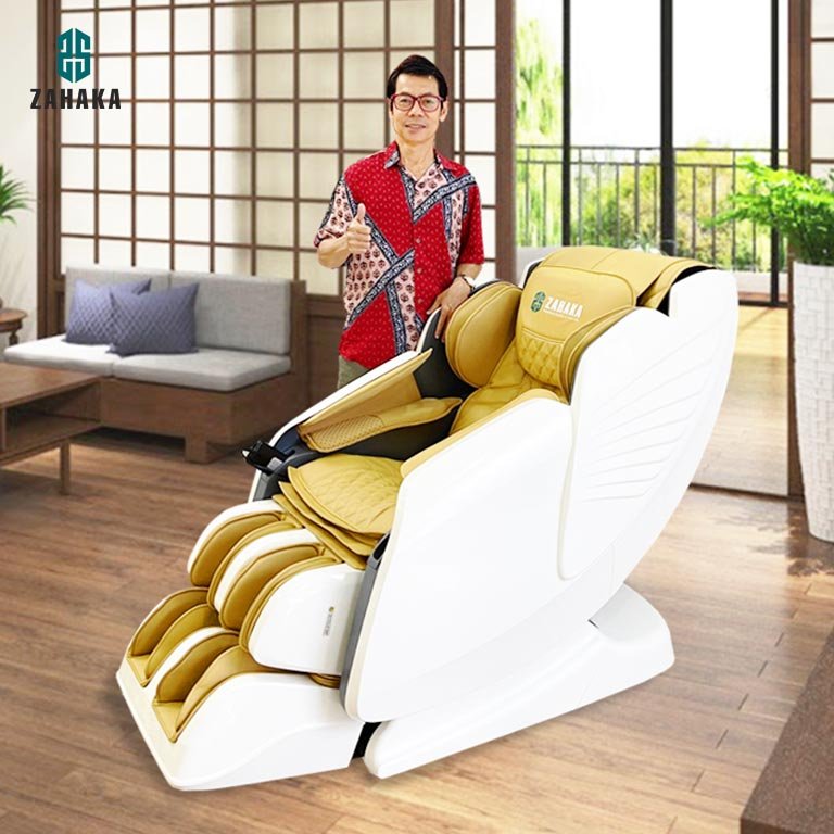 Zahaka Premium massage chair 4D Pro yellow