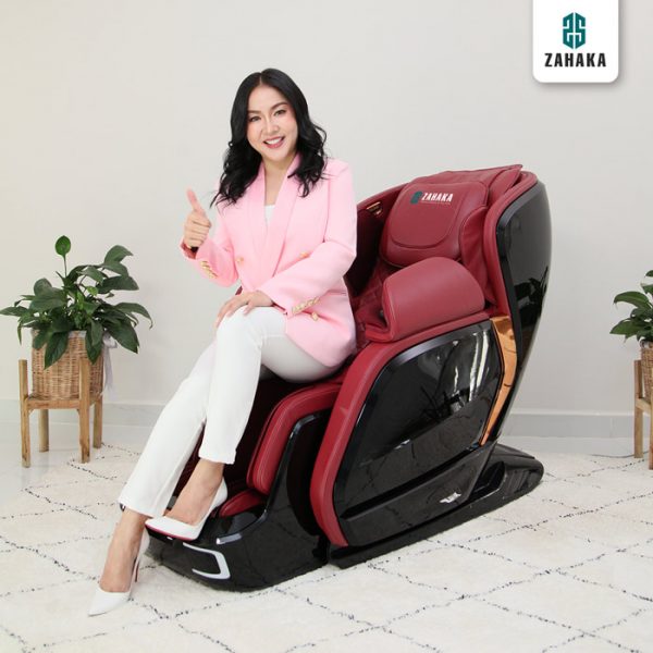 Zahaka Premium Massage Chair H3 King Black Red