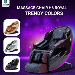 H6 Royal massage chair has a very classy appearance, designed to optimize the user experience