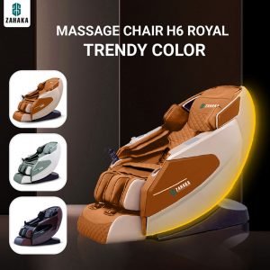Massage Chair H6 Royal has trendy color
