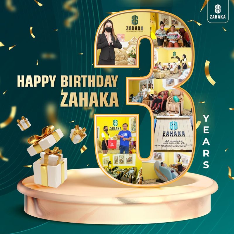 Happy 3rd anniversary Zahaka