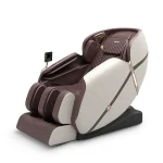 Zahaka premium massage chair A6 Plus - Cream_Brown